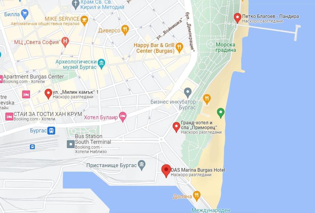 Студио В Центъра На Бургас Apartment Luaran gambar